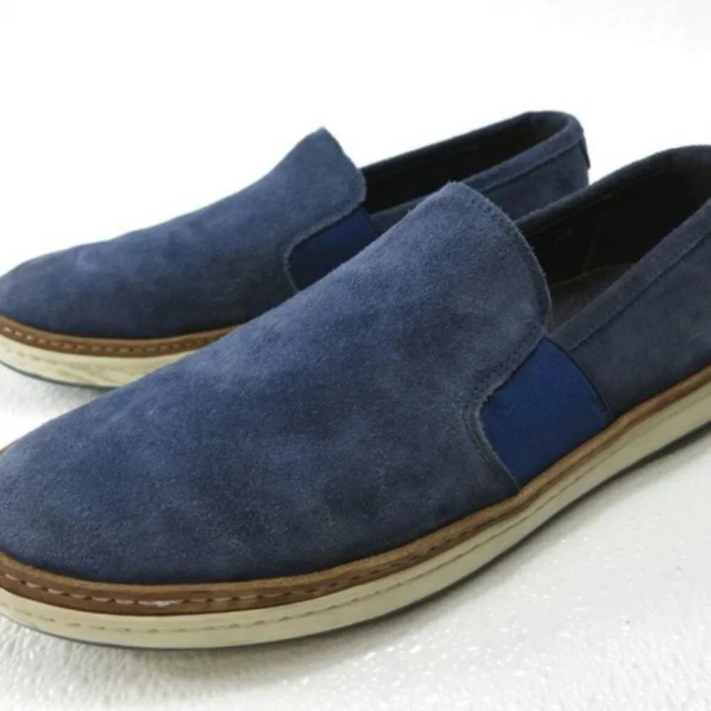 To Boot New York Suede Leather Boat Deck Loafers Footwear Shoes Mens sz 9.5
